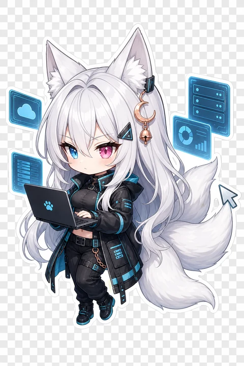 Live Sysadmin chibi Nel checking state