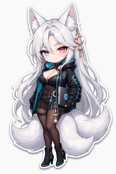 Live Sysadmin chibi Nel idle state